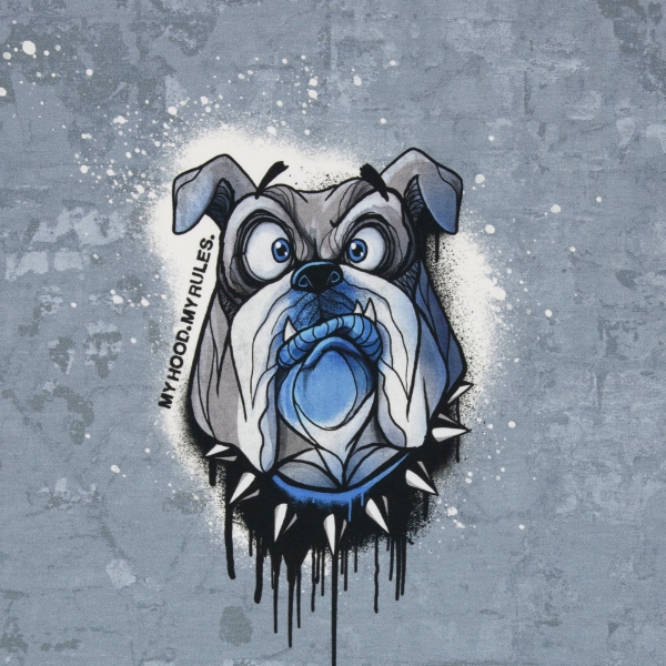 "Bulldogge" Street life by Thorsten Berger French Terry